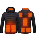 Men's Versatile Heated Jacket with Detachable Hood - 4 - Stylewhipped
