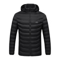 Men's Lightweight Heated Jacket with Detachable Neckline - 3 - Stylewhipped