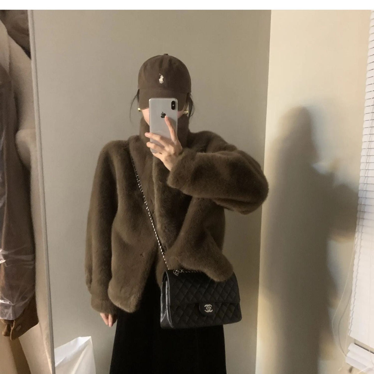 Women's Plush Stand Collar Jacket - 1 - Stylewhipped