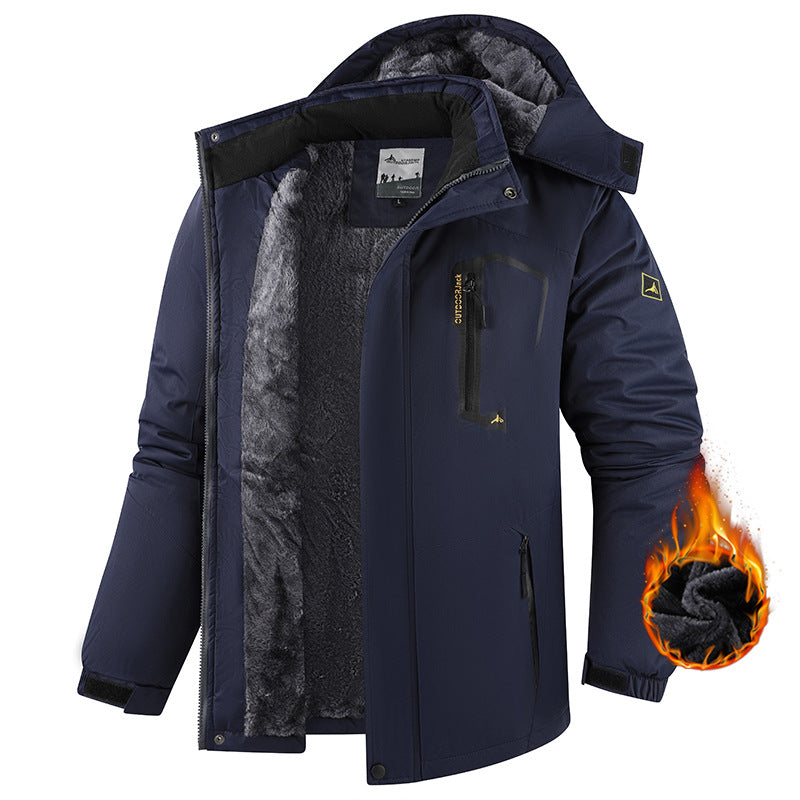 Men's Versatile Jacket with Removable Hood - 1 - Stylewhipped