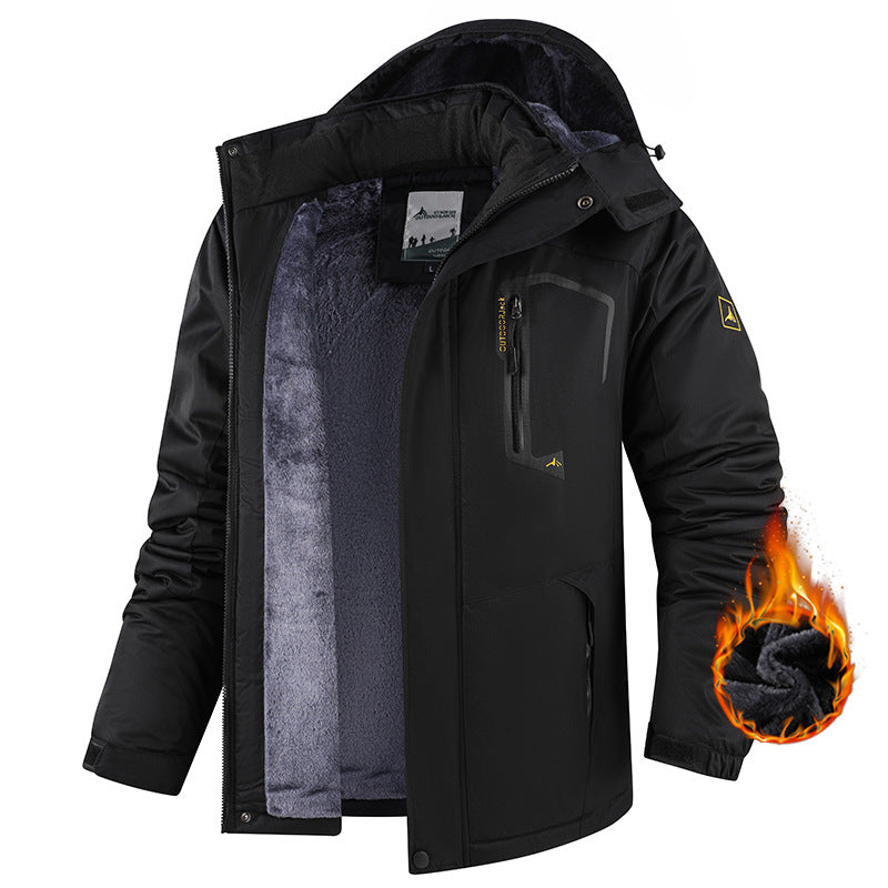 Men's Versatile Jacket with Removable Hood - 4 - Stylewhipped