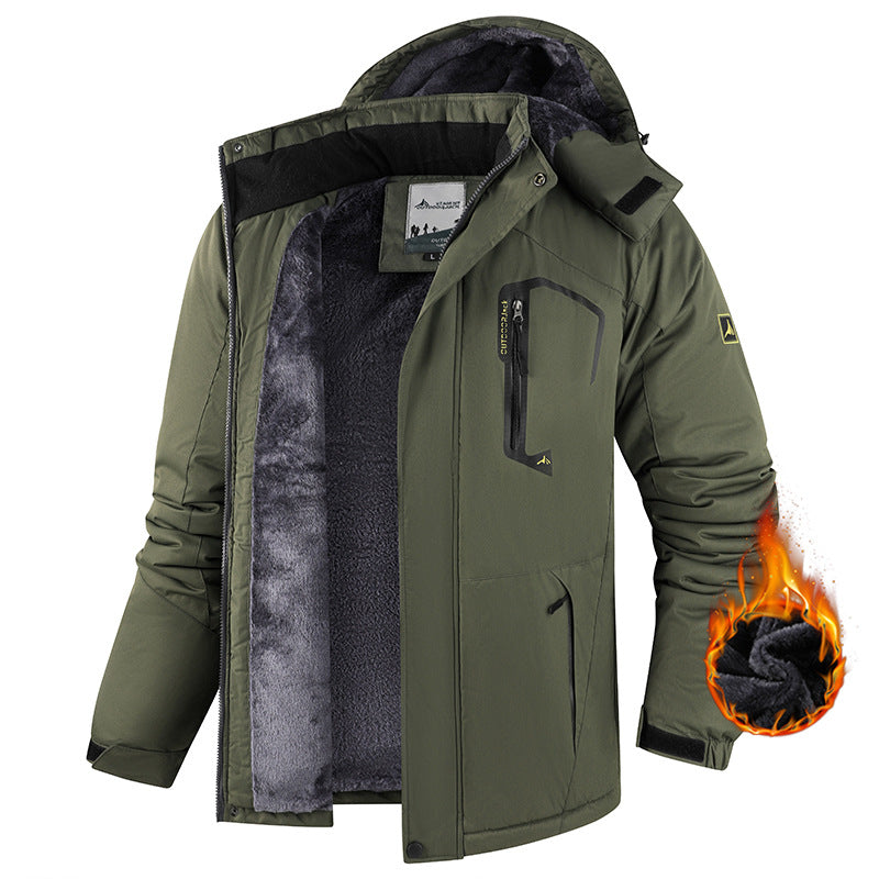 Men's Versatile Jacket with Removable Hood - 5 - Stylewhipped