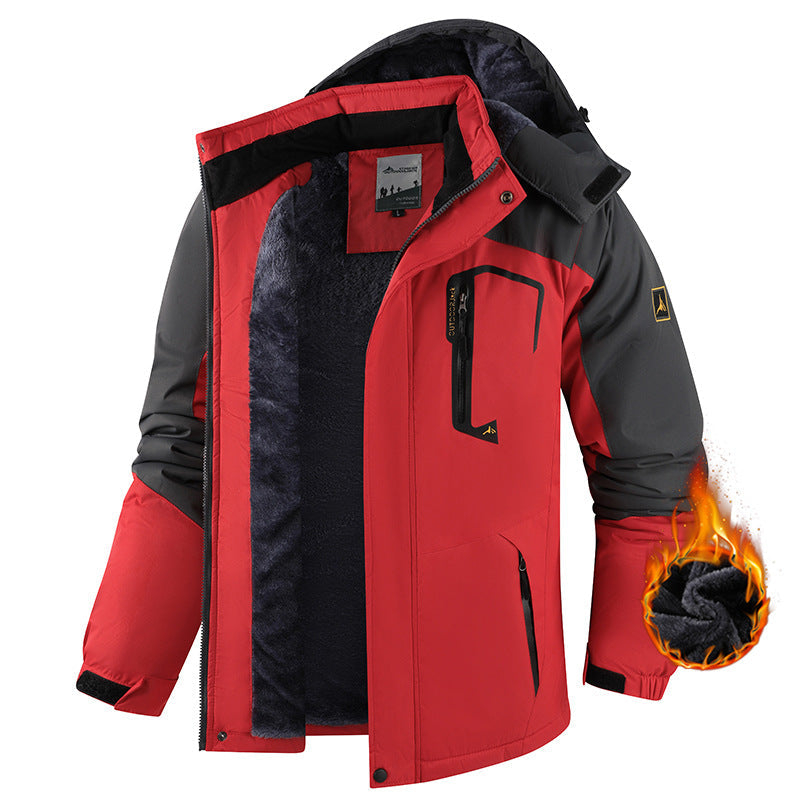 Men's Versatile Jacket with Removable Hood - 6 - Stylewhipped
