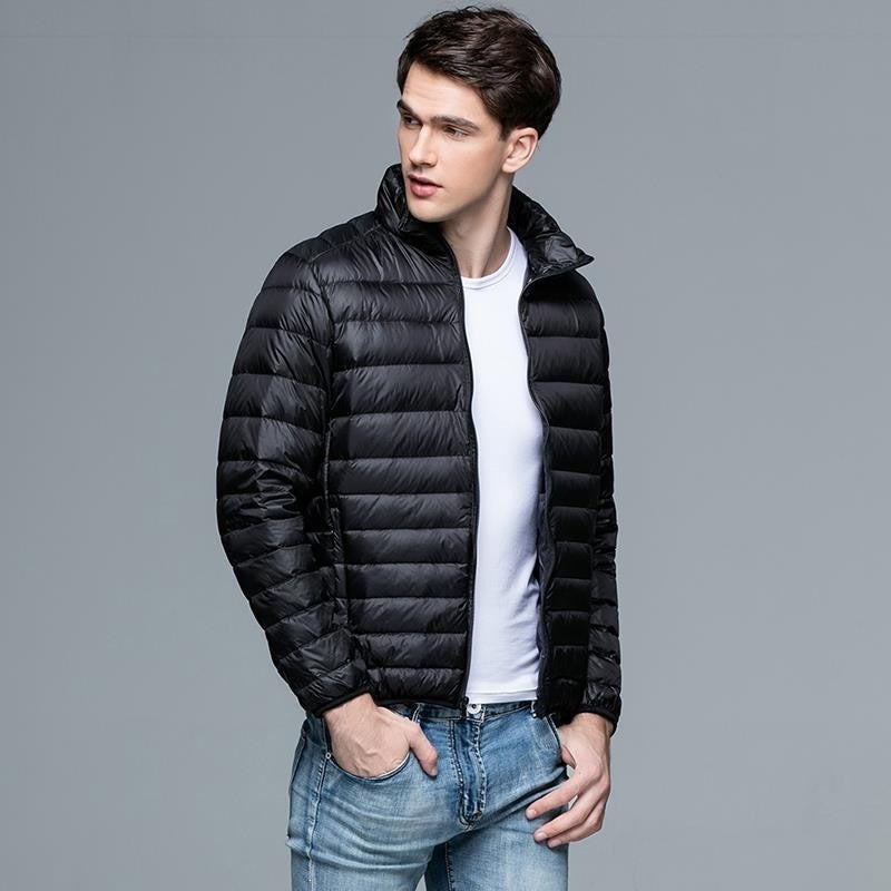 Men's Lightweight Padded Jacket - 4 - Stylewhipped