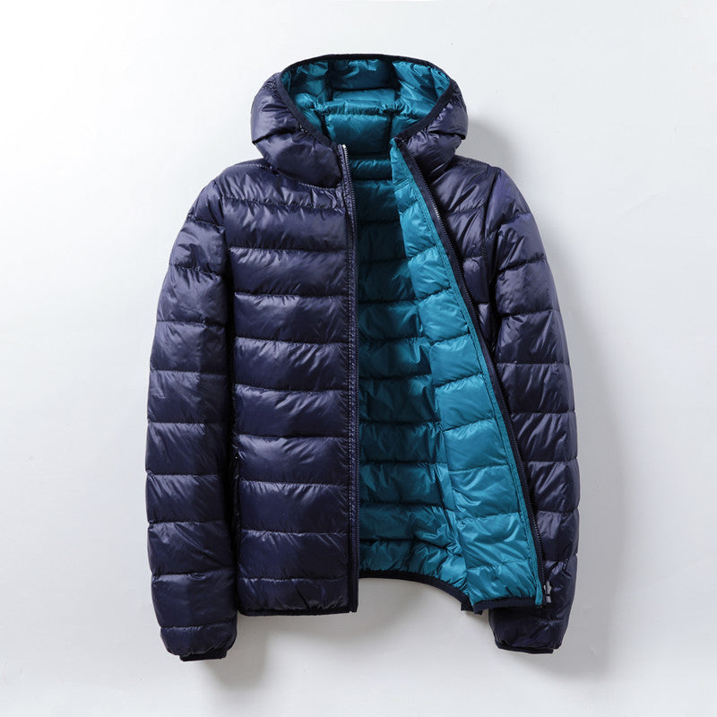 Ladies' Quilted Hooded Puffer Coat - 1 - Stylewhipped