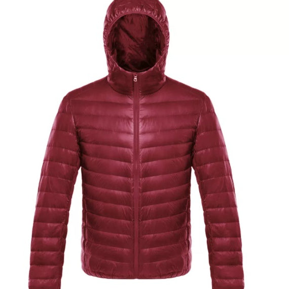 Men's Casual Fit Lightweight Hooded Jacket - 1 - Stylewhipped