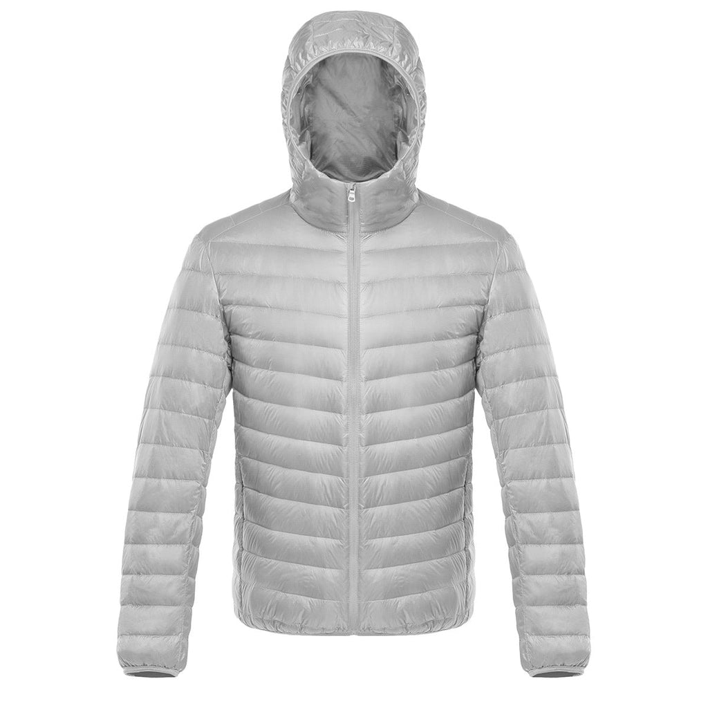 Men's Casual Fit Lightweight Hooded Jacket - 6 - Stylewhipped