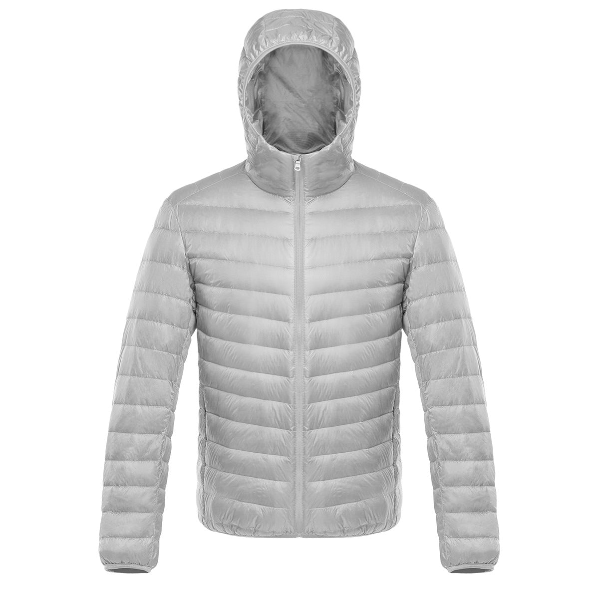 Men's Casual Fit Lightweight Hooded Jacket - 6 - Stylewhipped
