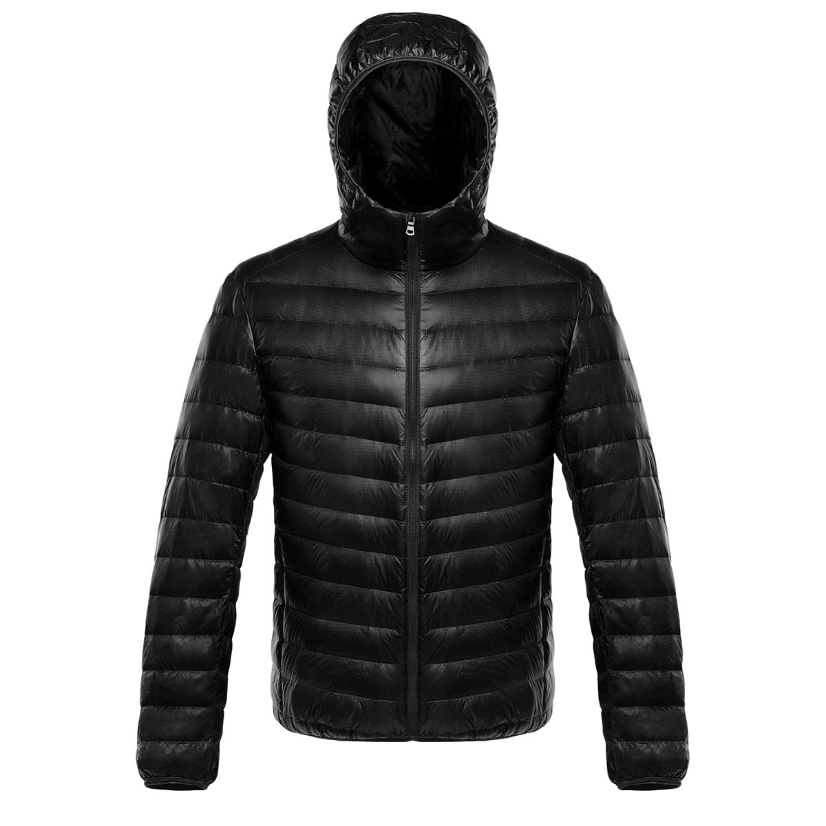 Men's Casual Fit Lightweight Hooded Jacket - 7 - Stylewhipped
