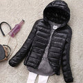 Ladies' Hooded Short Jacket with a Tailored Fit - 2 - Stylewhipped