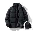 Men's Quilted Jacket with High Neck Design - 3 - Stylewhipped