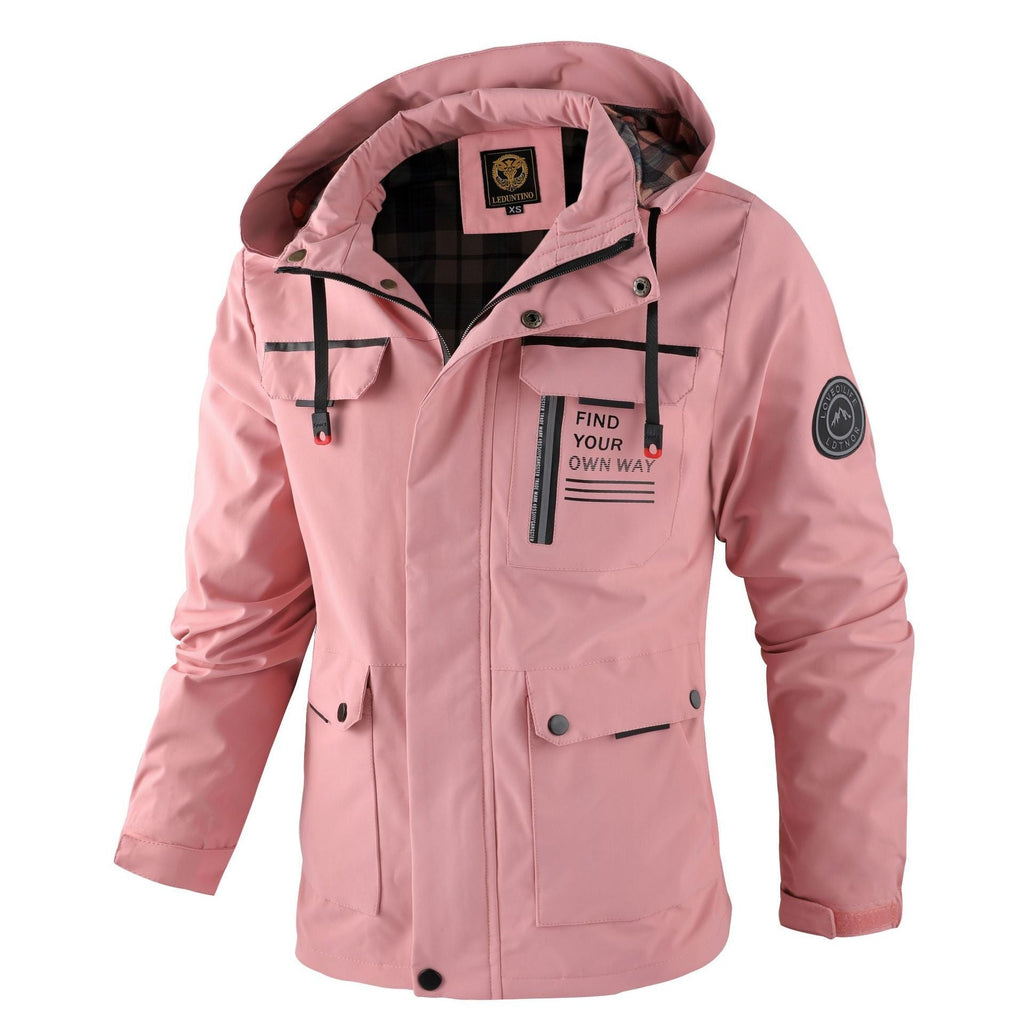 Men's Tailored Jacket with Functional Pocket Design - 4 - Stylewhipped