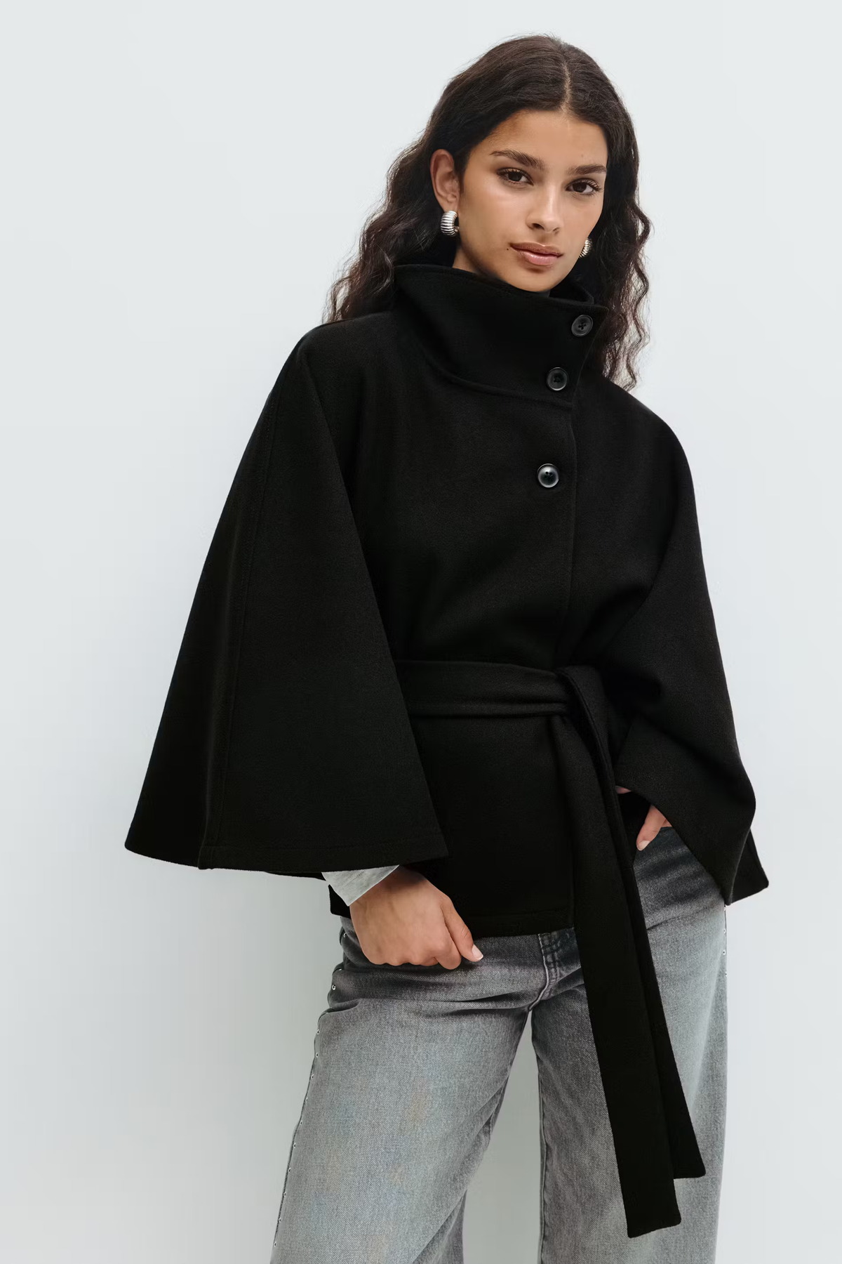 Women's Faux Leather Biker Jacket with Slim Fit | D&S