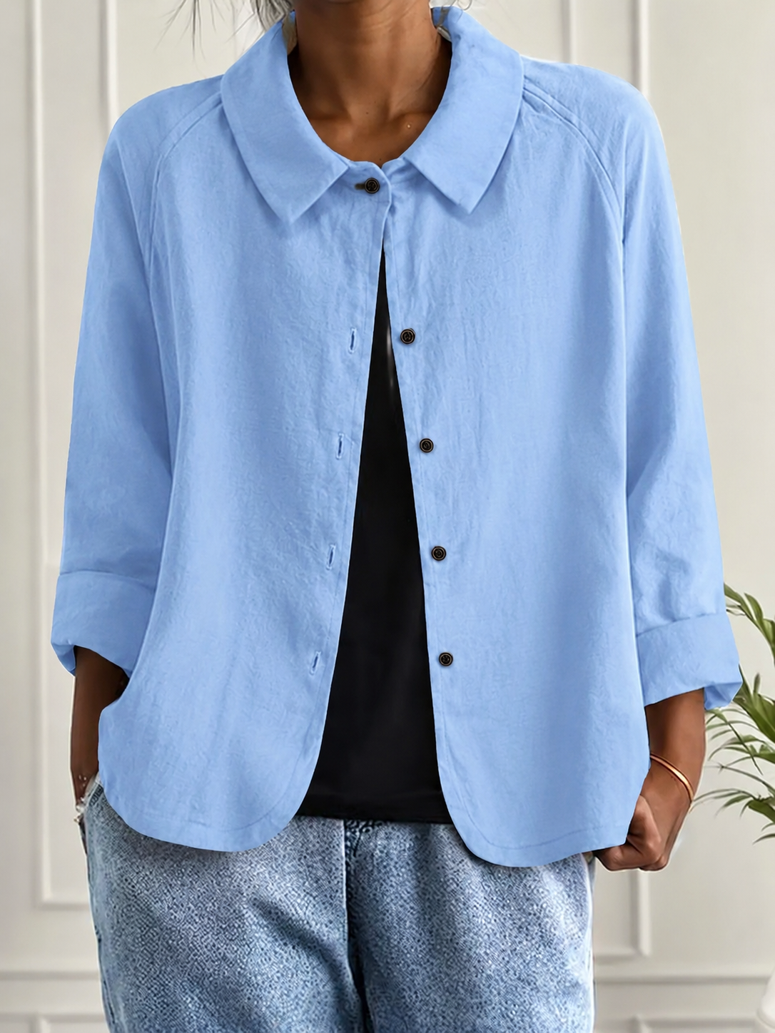 Women's Button-Down Jacket for Casual Wear | D&S