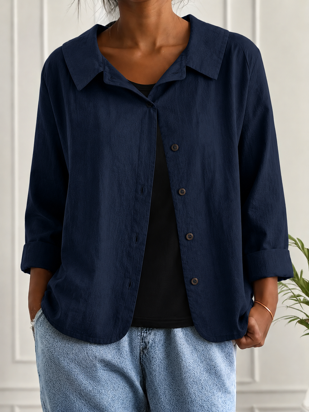 Women's Button-Down Jacket for Casual Wear | D&S
